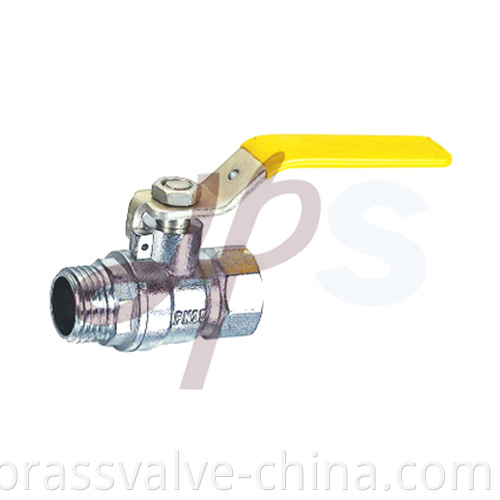 Brass Fm Thread Gas Ball Valve